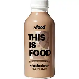 Jumbo YFood Gebalanceerde Drinkmaaltijd Classic Choco 500 ml aanbieding