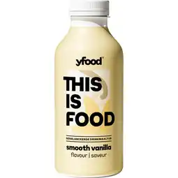 Jumbo YFood Gebalanceerde Drinkmaaltijd Smooth Vanilla 500 ml aanbieding