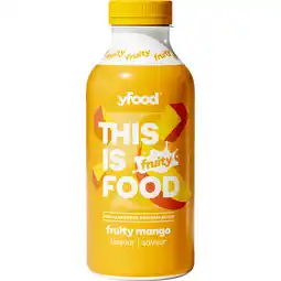 Jumbo Yfood Drinkmaaltijd Fruity Mango 500ml aanbieding