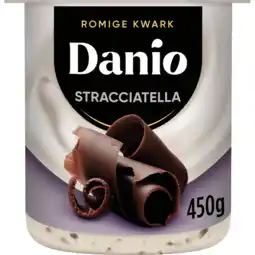 Jumbo Danio Romige Kwark Stracciatella 450 g aanbieding