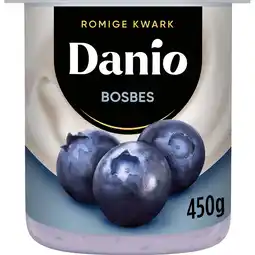 Jumbo Danio Romige Kwark Bosbes 450g aanbieding