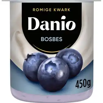 Jumbo Danio Romige Kwark Bosbes 450g aanbieding