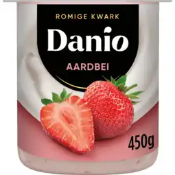 Jumbo Danio Romige Kwark Aardbei 450g aanbieding
