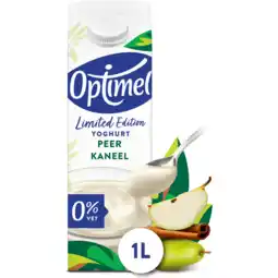 Jumbo Optimel Yoghurt Peer Kaneel 0% Vet Limited Edition 1000 ml aanbieding