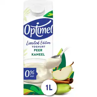 Jumbo Optimel Yoghurt Peer Kaneel 0% Vet Limited Edition 1000 ml aanbieding