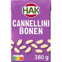 Jumbo HAK Canellini Bonen 380g aanbieding
