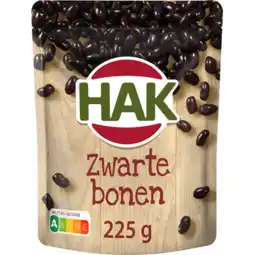 Jumbo Hak Zwarte Bonen 225g aanbieding
