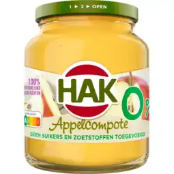 Jumbo Hak Appelcompote 0% 350g aanbieding
