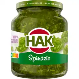 Jumbo Hak Spinazie 330 g aanbieding