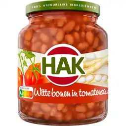 Jumbo Hak Witte Bonen in Tomatensaus 360 g aanbieding