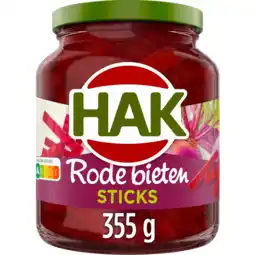 Jumbo Hak Rode Bieten Sticks Bio 355 g aanbieding