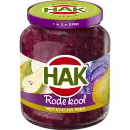 Jumbo Hak Rode Kool met Stukjes Peer 355 g aanbieding