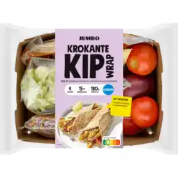 Jumbo Jumbo Verspakket Krokante Kip Wrap 4 Personen aanbieding