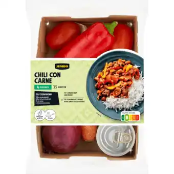 Jumbo Jumbo Verspakket Chili Con Carne 4 Personen aanbieding