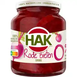 Jumbo Hak BIO Rode Bieten Sticks 355g aanbieding