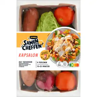 Jumbo Jumbo Maaltijdpakket Kapsalon 4 Personen aanbieding