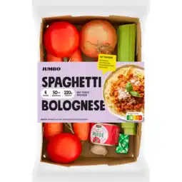 Jumbo Jumbo Verspakket Spaghetti Bolognese 4 Personen aanbieding