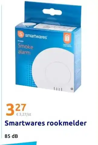 Action Smartwares rookmelder aanbieding