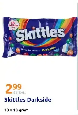 Action Skittles Darkside aanbieding