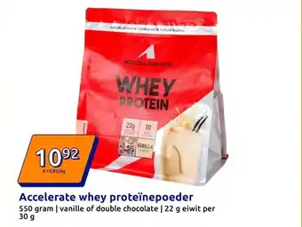 Action Accelerate whey proteïnepoeder aanbieding