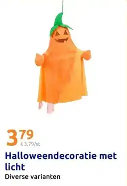 Action Halloweendecoratie met licht aanbieding