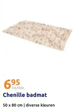 Action Chenille badmat aanbieding