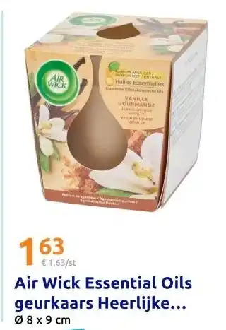 Action Air Wick Essential Oils geurkaars Heerlijke... aanbieding