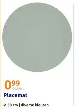 Action Placemat aanbieding