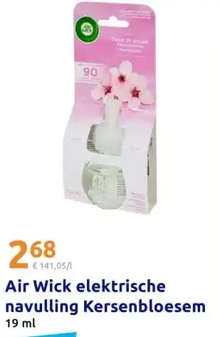 Action Air Wick elektrische navulling Kersenbloesem aanbieding