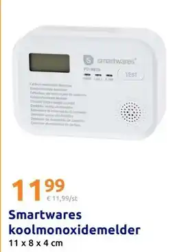 Action Smartwares koolmonoxidemelder aanbieding