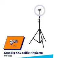 Action Grundig XXL selfie ringlamp aanbieding