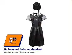 Action Halloween kinderverkleedset aanbieding