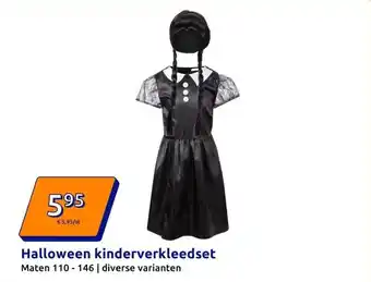 Action Halloween kinderverkleedset aanbieding