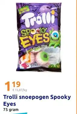 Action Trolli snoepogen Spooky Eyes aanbieding