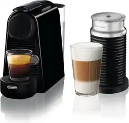Expert DeLonghi Nespresso Essenza Mini EN85.BAE Zwart aanbieding