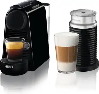 Expert DeLonghi Nespresso Essenza Mini EN85.BAE Zwart aanbieding