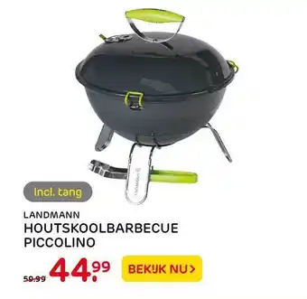 Praxis Landmann houtskoolbarbecue piccolino aanbieding