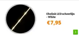 Obelink Obelink LED scheerlijn White aanbieding
