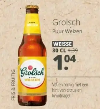 Mitra Grolsch aanbieding