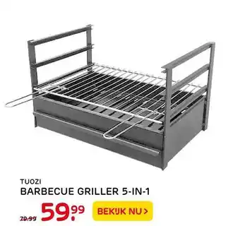 Praxis Tuozi barbecue griller 5-in-1 aanbieding