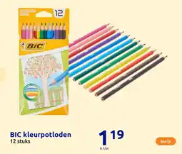 Action BIC kleurpotloden aanbieding