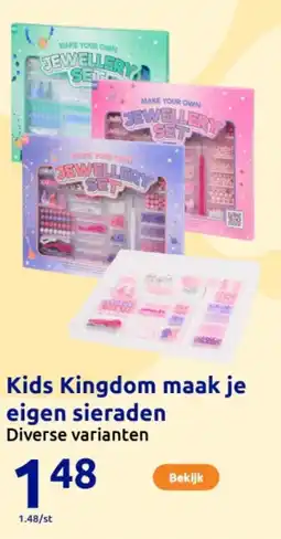 Action Kids Kingdom maak je eigen sieraden aanbieding