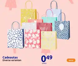 Action Cadeautas aanbieding