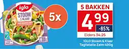 Butlon IGLO Stoom & Klaar Tagliatelle Zalm aanbieding