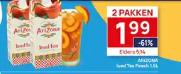 Butlon ARIZONA Iced Tea Peach aanbieding