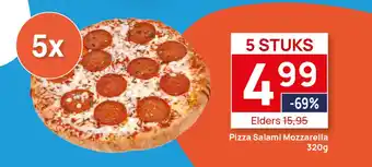 Butlon Pizza Salami Mozzarella aanbieding