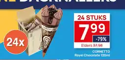 Butlon Cornetto Royal Chocolate aanbieding