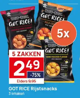 Butlon GOT RICE Rijstsnacks aanbieding