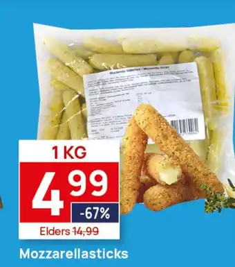 Butlon Mozzarellasticks aanbieding