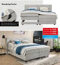 Woonsquare Boxspring Venice aanbieding